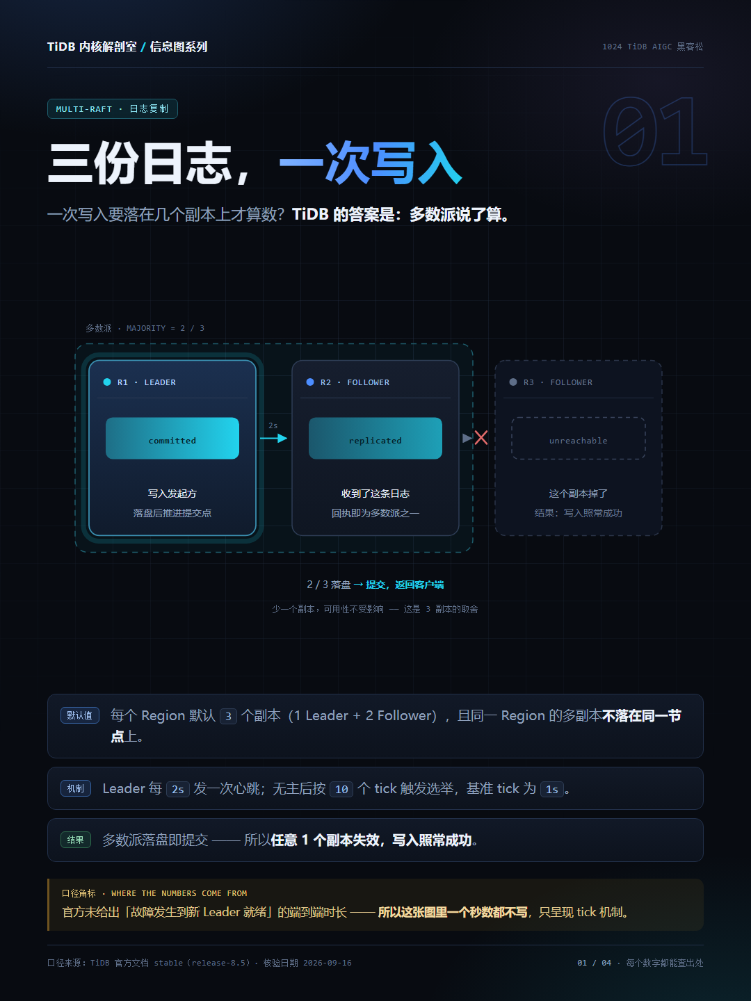信息图 01 Multi-Raft 多数派提交